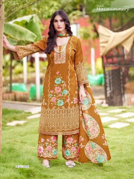 Ganesha mausummery vol 1 cotton dress materials wholesale